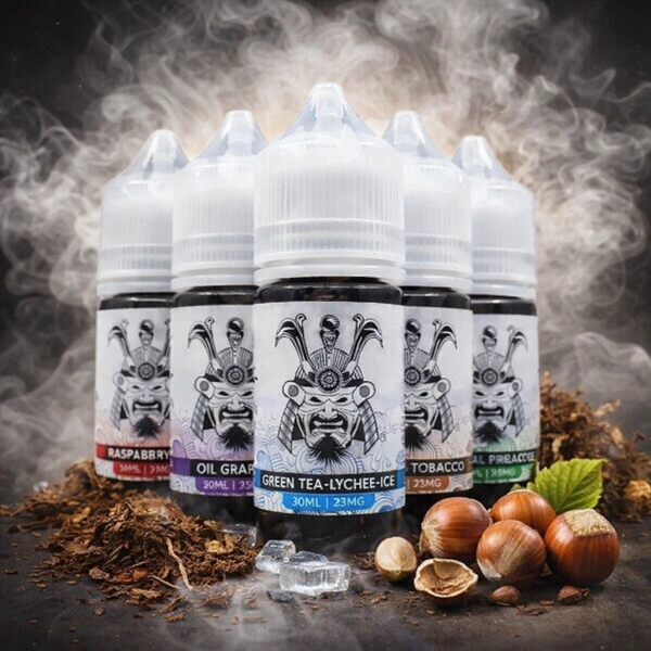 將軍鹽 SAMURAI 純正日系風味 30ML/35MG 原裝正品 電子煙煙油 鹽油 丁鹽 小油:圖片 2